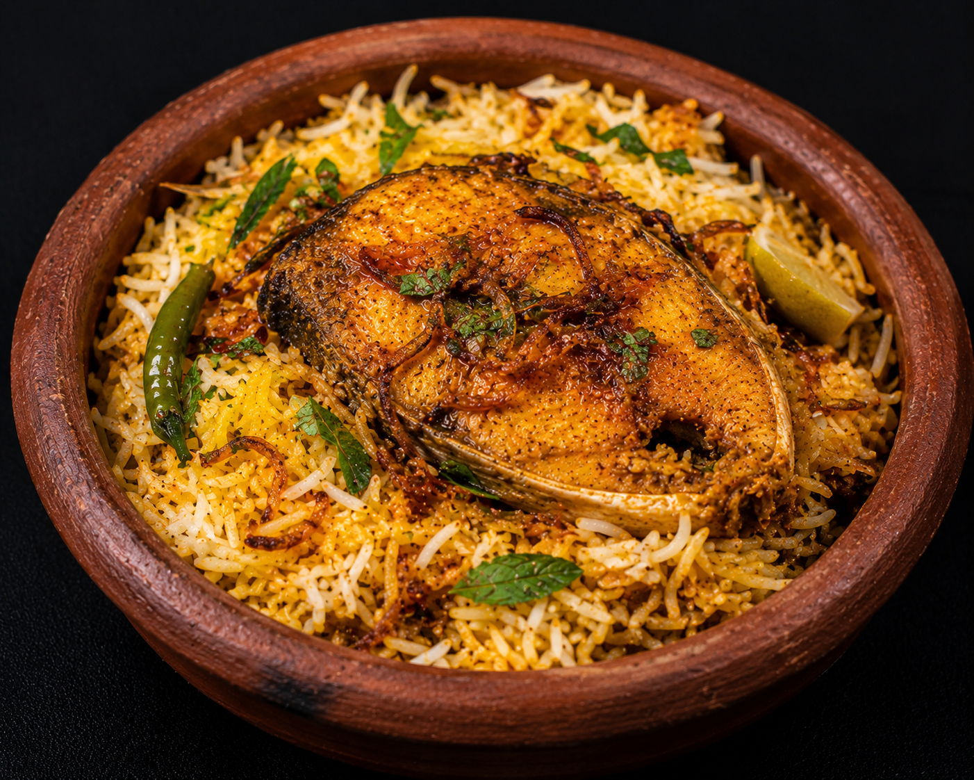 fish biriyani
